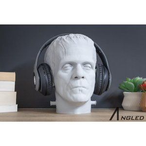 Frankenstein Headphone Stand_Headphone Holder_Gaming_Room Decor_Office_Desktop